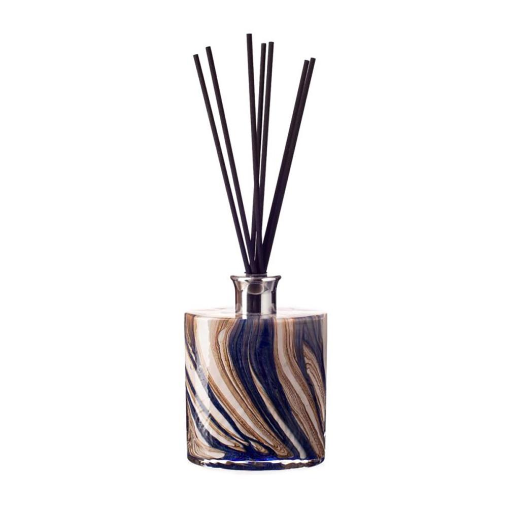 Amelia Art Glass Naval Oak Large Ellipse Cylinder Reed Diffuser £19.34